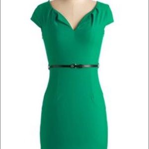 Emerald Green ModCloth dress